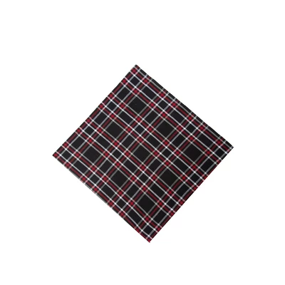 C&F Home Poinsettia Plaid Woven Napkin Set Of 6 6 C&F Home Poinsettia Plaid Woven Napkin Set Of 6 - Image 4