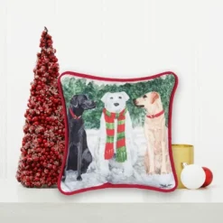 C&F Home 8" X 8" Snow Labs Petite Christmas Holiday Printed Throw Pillow 11 C&F Home 8" X 8" Snow Labs Petite Christmas Holiday Printed Throw Pillow -C&F Home Shop GUEST 0e428057 5740 49f2 a5fc 4b2257bbd2c3