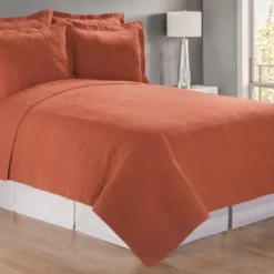 C&F Home Terra Cotta Matelasse Euro Sham