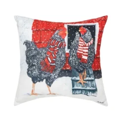 C&F Home Winter Chicken Indoor And Outdoor Throw Pillow 9 C&F Home Winter Chicken Indoor And Outdoor Throw Pillow -C&F Home Shop GUEST 0f391bf0 772b 48dc 97b6 a3b158555bc1