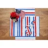 C&F Home Patriotic Watercolor Stripes 4th Of July Cotton Tabletop Placemats, Set Of 6, 14" X 20" -C&F Home Shop GUEST 1234a495 9134 4a5f 979d 11afb214df64