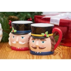C&F Home 30 Oz. Christmas Nutcracker Dolomite Mugs -C&F Home Shop GUEST 1899f6ba a99e 40ab a616 e8a083d8008a
