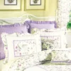 C&F Home 26" X 26" Lavender Plaid Euro Sham