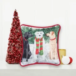 C&F Home 8" X 8" Snow Labs Petite Christmas Holiday Printed Throw Pillow 14 C&F Home 8" X 8" Snow Labs Petite Christmas Holiday Printed Throw Pillow -C&F Home Shop GUEST 19c87864 76d6 4482 9b72 6b407a493dae