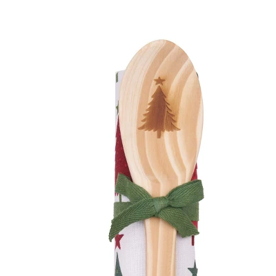 C&F Home Whimsical Xmas Tree Towel & Spoon Gift Bundle Set Of 2 3 C&F Home Whimsical Xmas Tree Towel & Spoon Gift Bundle Set Of 2