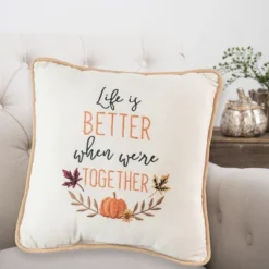 C&F Home 10" X 10" Life Is Better When We're Together Harvest Embroidered Fall Throw Pillow 9 C&F Home 10" X 10" Life Is Better When We're Together Harvest Embroidered Fall Throw Pillow -C&F Home Shop GUEST 1c20732e 789e 4ea0 bb14 4b1886907116