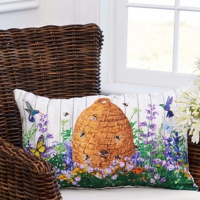 C&F Home Bee Hive Paradise Throw Indoor/Outdoor Accent Pillow 4 C&F Home Bee Hive Paradise Throw Indoor/Outdoor Accent Pillow - Image 2