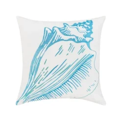 C&F Home Conch Shell Indoor / Outdoor Embroidered Throw Pillow, 18" X 18" -C&F Home Shop GUEST 1ce0ae83 c9ee 441d 8d8c 515d784833ac