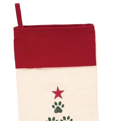 C&F Home 8.5" X 20" Christmas Tree Paws Embroidered Hanging Large Christmas Stocking 3 C&F Home 8.5" X 20" Christmas Tree Paws Embroidered Hanging Large Christmas Stocking