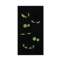 C&F Home Big Green Eyes Halloween Kitchen Towel