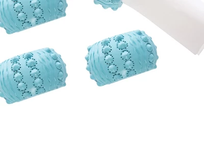C&F Home Aqua Sea Urchin Napkin Rings Set Of 4 4 C&F Home Aqua Sea Urchin Napkin Rings Set Of 4 - Image 2