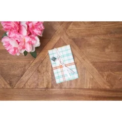 C&F Home Easter Bunny Trail Plaid Cloth Napkin Springs Set Of 6 -C&F Home Shop GUEST 24d3e1b8 5440 4f03 aa29 7ca9114a3a58