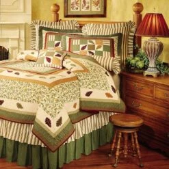 C&F Home 20" X 26" Falling Leaves Cotton Standard Sham - Machine Washable