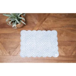 C&F Home Shoreline Waters Scalloped Placemats Set Of 6 Nautical Design, 13" X 19" -C&F Home Shop GUEST 29945bfa c1d4 43a6 8ca2 f0781e44a302