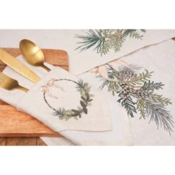 C&F Home Pinecone Wreath Design Premium Luxury Placemats Set Of 6 Winter Festive, 14" X 20" 10 C&F Home Pinecone Wreath Design Premium Luxury Placemats Set Of 6 Winter Festive, 14" X 20" -C&F Home Shop GUEST 29e39afb 4922 4dee 9531 ef422fe6242c