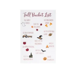C&F Home Fall Bucket List Towel