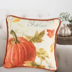 C&F Home 8" X 8" Gather Pumpkin Petite Printed Fall Throw Pillow 9 C&F Home 8" X 8" Gather Pumpkin Petite Printed Fall Throw Pillow -C&F Home Shop GUEST 3188bcf2 f61c 4d14 b678 26f413721400