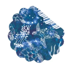 C&F Home Marley Cove Blue Sea Turtles Quilted Scalloped Placemats, Set Of 6, 17" 7 C&F Home Marley Cove Blue Sea Turtles Quilted Scalloped Placemats, Set Of 6, 17" -C&F Home Shop GUEST 32902fba db56 4865 8ec2 8c9ef60e2ac8