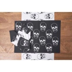 C&F Home Skeleton Skulls Pattern Halloween Reversible Decorative Table Runner 14" X 72" -C&F Home Shop GUEST 33e6cfb1 3bc8 48e2 8036 0db1501b4476