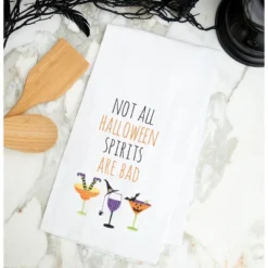 C&F Home Halloween Sprits Cotton Embroidered Flour Sack Kitchen Towel