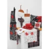 C&F Home Red Poinsettia Print On Black Background Cotton Christmas Cooking Apron One Size Fits Most 29 X 34 In. -C&F Home Shop GUEST 35b70931 fcf3 402b a11e 27bd67346320