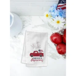 C&F Home Proud To Be An American Kitchen Towel Patriotic Dishtowel Decor