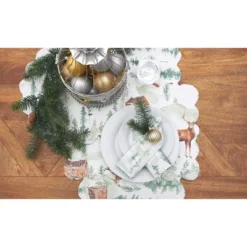 C&F Home Christopher Forest Reversible Rustic Lodge Napkin Set Of 6