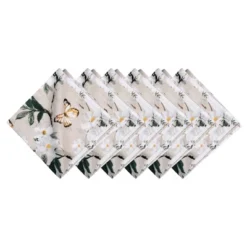 C&F Home Dogwood Meadows Cotton Napkins Set Of 6 - Floral & Butterfly 7 C&F Home Dogwood Meadows Cotton Napkins Set Of 6 - Floral & Butterfly -C&F Home Shop GUEST 39a467d1 580b 4964 825b de5c73d2eb73