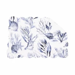 C&F Home Midnight Lagoon Placemats Set Of 6, 13" X 19"