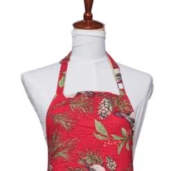 C&F Home Chickadee Red Apron