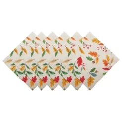C&F Home Harvest Leaves Napkin Set Of 6 -C&F Home Shop GUEST 4176159c 3d54 4853 916c 35ba9de9a5fc