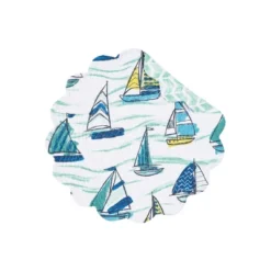 C&F Home Dockside Cotton Quilted Round Reversible Placemats Set Of 6, 17" 13 C&F Home Dockside Cotton Quilted Round Reversible Placemats Set Of 6, 17" -C&F Home Shop GUEST 43e56dcc ec50 4b3c 826d 387e3ec9dffa