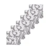 C&F Home Serendipity Grey Napkin Set Of 6