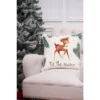 C&F Home Vintage Reindeer Throw Pillow, 18" X 18" -C&F Home Shop GUEST 546e16cd f1b0 475f 984b dc965f51b44b