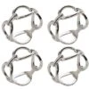 C&F Home Silver Chain Link Metal Napkin Rings, Set Of 4 2 C&F Home Silver Chain Link Metal Napkin Rings, Set Of 4 -C&F Home Shop GUEST 589d34d9 0dad 49bb 852e 54c7b4dae7c3