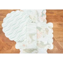 C&F Home Mystic Echoes Cotton Quilted Reversible Placemats Set Of 6, 13" X 19" -C&F Home Shop GUEST 5abfc43c 963f 41d0 87cc d08e043b3ece