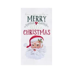 C&F Home "Have Yourself A Merry Little Christmas" Sentiment With Santa Claus Cotton Flour Sack Kitchen Dish Towel 27L X 18W In. 7 C&F Home "Have Yourself A Merry Little Christmas" Sentiment With Santa Claus Cotton Flour Sack Kitchen Dish Towel 27L X 18W In. -C&F Home Shop GUEST 5b6f4bb2 65d5 4825 953a 03a3dbd20515