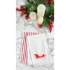 C&F Home Sleigh French Knot Flour Sack Kitchen Towel