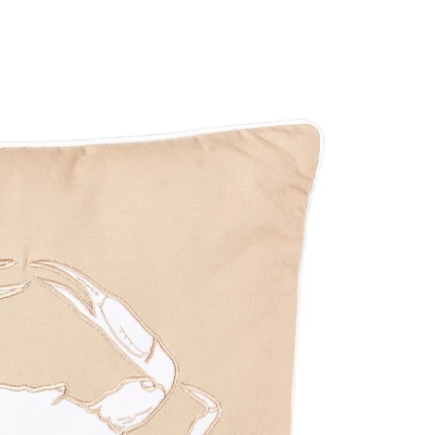 C&F Home Seaside Crab Applique Throw Pillow 3 C&F Home Seaside Crab Applique Throw Pillow