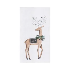 C&F Home Christmas Holiday Classic Reindeer With Holly Wreath Cotton Flour Sack Kitchen Dish Towel 27L X 18W In. 9 C&F Home Christmas Holiday Classic Reindeer With Holly Wreath Cotton Flour Sack Kitchen Dish Towel 27L X 18W In. -C&F Home Shop GUEST 60873602 6465 4ad6 a62d 6a9799014539