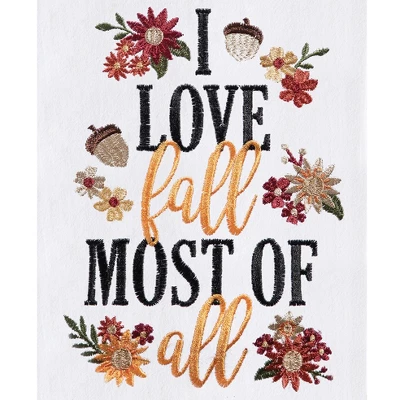 C&F Home I Love Fall Flour Sack Kitchen Dishtowel 5 C&F Home I Love Fall Flour Sack Kitchen Dishtowel - Image 3
