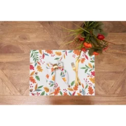 C&F Home Harvest Leaves Napkin Set Of 6 -C&F Home Shop GUEST 62c2f4bc 2117 4298 8fd5 801663aa23ac
