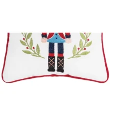 C&F Home Nutcracker Wreath Embroidered Throw Pillow -C&F Home Shop GUEST 63bbf21d bbd0 4531 a3ec 04fc468e90d7