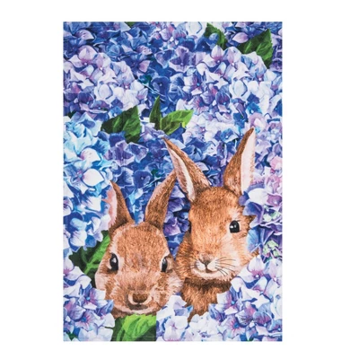 C&F Home Bunnies In Hydrangeas Towel 3 C&F Home Bunnies In Hydrangeas Towel
