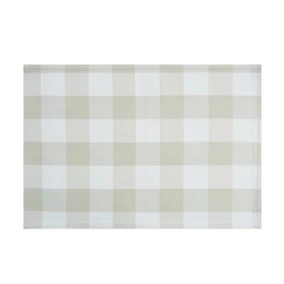 C&F Home Franklin Pebble Gingham Check Placemats Set Of 6, 13" X 19" 6 C&F Home Franklin Pebble Gingham Check Placemats Set Of 6, 13" X 19" - Image 4