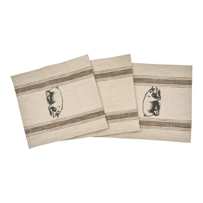 C&F Home Pig Feed Sack Table Runner 13" X 72" 4 C&F Home Pig Feed Sack Table Runner 13" X 72" - Image 2
