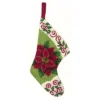C&F Home Poinsettia Petit Point Mini Stocking -C&F Home Shop GUEST 697ede7b f6a8 4e17 9cff 171b0de0470c