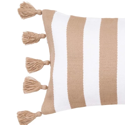 C&F Home Cabana Stripes With Tassels Pillow Collection 3 C&F Home Cabana Stripes With Tassels Pillow Collection