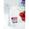 C&F Home Red White & Blue Flag Patriotic 4th Of July Cotton Kitchen Towel Dishtowel Decoration
