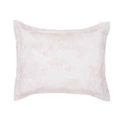 C&F Home 20" X 26" Camellia Taupe Cotton Standard Sham - Machine Washable